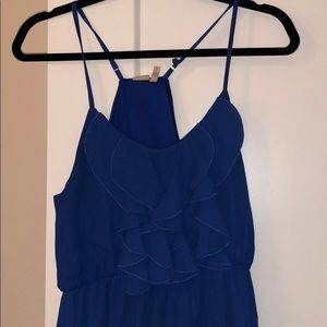 Blue dress